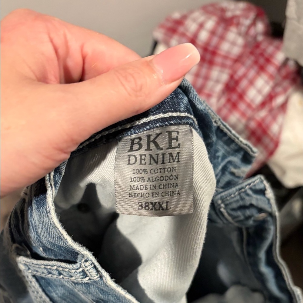 BKE Light Blue Straight Jeans - Picture 4 of 4